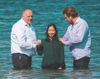 Outdoor baptisms in County Dublin bring joy during a time of pandemic