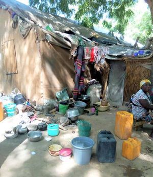 IDP camps in north Nigeria