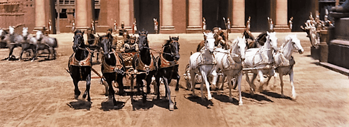 Chariot race Ben-Hur 1959 film